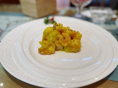 恭俭青芥虾球-皇家冰窖小院(什刹海店)