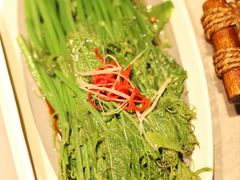 白灼丝瓜尖-龙人居·水煮鱼(五道口店)