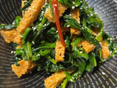 菠菜拌面筋-贯贯吉·清真餐厅(浙江中路店)