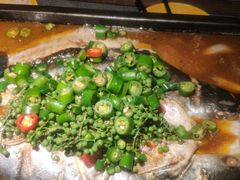 -探鱼·鲜青椒爽麻烤鱼(天河优托邦店)
