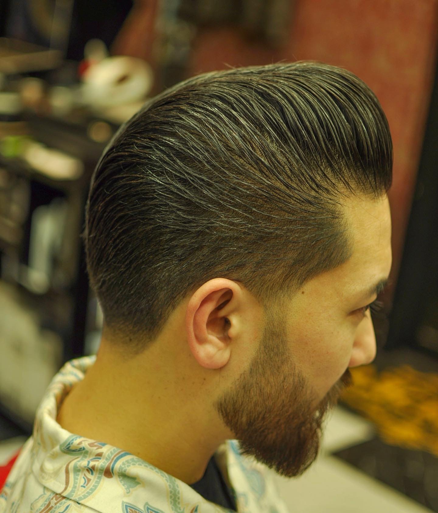 英式痞帅大背头