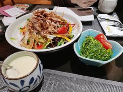 金枪鱼蔬菜沙拉-昱匠·日本料理(金融街店)