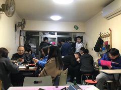 等位区-老红桥炸灌肠牛肚锅烧烤(定福庄店)