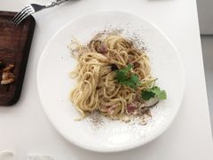 黑松露奶油培根意面-伊诺咖啡(东川路店)