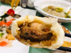 虾仁生煎包-中国饭店-餐厅