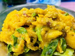 蛋黄八爪鱼-黄亚华小食店(Jalan Alor)