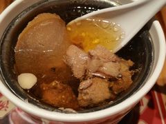海底椰雪梨炖猪展汤-华记煲仔华·煲仔饭(市桥易发店)