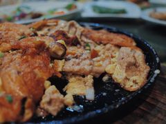 铁板香芋鱼肠焗蛋-合力居·生记路边鸡(北京路店)