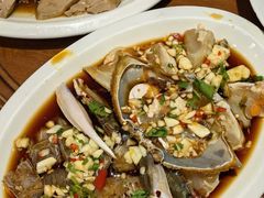 腌三目蟹拼虾菇-长平肥姐白粥·海鲜打冷