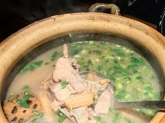 铫子煨排骨粉藕汤-清水亭湖北菜(大屯DT51店)