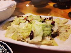 炝炒包菜-缪氏川菜(丰盛町店)