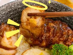 咸蛋黄叉烧-新荔园茶餐厅(荔湾区府宿舍大院店)