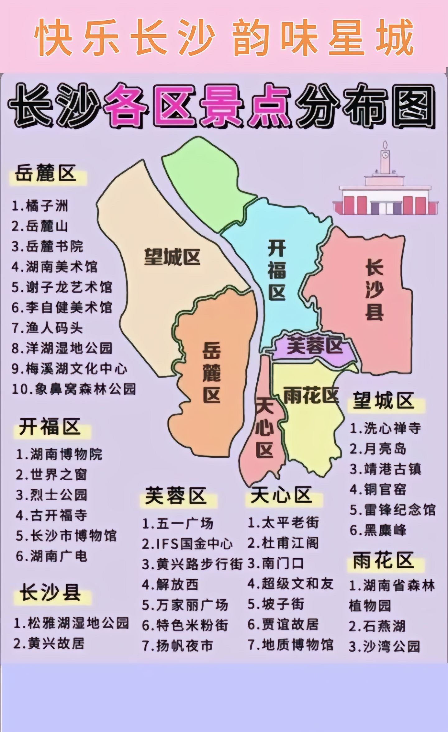文脉长沙 步步皆景 三湘四水 韵味星城欢迎你