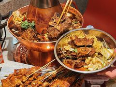 -宝记烧烤·碳锅羊肉·羊蝎子火锅·夜食社(文体路创始店)