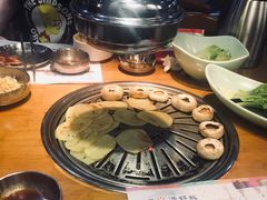 烤口蘑-老炉家木炭烤肉(长江国际店)