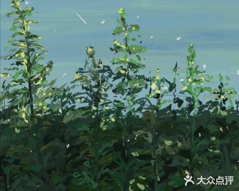 小清新油画