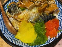 青花鱼鸡翅饭-林妈妈村·日式料理(宝山万达店)