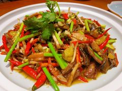 折耳根爆土鳝鱼-大厨小味·民间川菜(八里庄店)