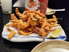 炸鱿鱼-玄白·炭烤活鳗(上海首店)