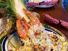 海鲜菠萝炒饭-茉莉.Red Crab