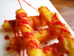 炸芝士条佐水果果茸-百好乐宠物友好餐厅(朝外大街店)