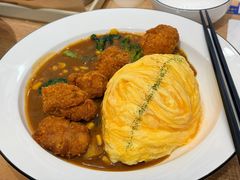 炸鸡块咖喱蛋包饭-池奈·咖喱蛋包饭(杭州远洋乐堤港店)