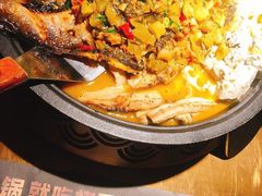 老坛酸菜味烤鱼-吞鱼兽麻辣烤鱼(万达店)