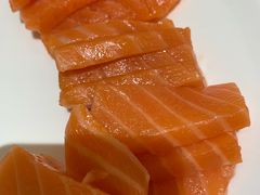 三文鱼刺身-晶丽香榭自助餐(南京大饭店)