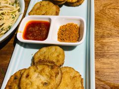 干炸藕合-小吊梨汤·北京菜·烤鸭(鸟巢店)