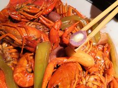 吮指腐乳小龙虾-京韵胡同·酱香羊蝎子火锅涮肉(长寿路店)