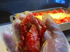 精品蒜香小龙虾-黄尚皇小龙虾-螃蟹-深夜食堂(皇后公园店)