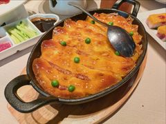 芝士焗玉米红薯-大鸭梨烤鸭(石佛营店)