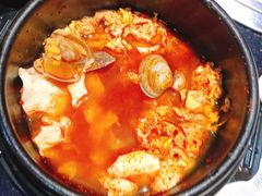 嫩豆腐汤-青松馆韩国料理(香港中路佳世客店)