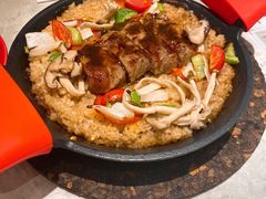 炙烤澳洲西冷牛排铁锅饭-必胜客(万达店)