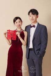 -桃子造型婚纱礼服(凤起广场店)