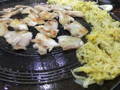 烤五花+酸菜-海花锅盖烧烤店(怡馨家园店)