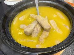 鸡汤煲槟榔芋-紫光园·烤鸭·北京菜(团结湖店)