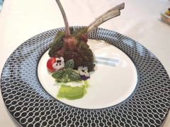 低温慢煮法式羊排配香料面包糠-郑州绿地JW万豪酒店The Grill烤汇扒房