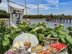 -七的湖·晚芳亭·阳澄湖农家菜·大闸蟹(莲花岛店)