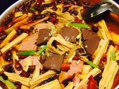 毛血旺-晚归月亮湾私家菜(临邑路店)