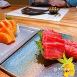 天津日料馆的蓝鳍金枪和帝王鲑