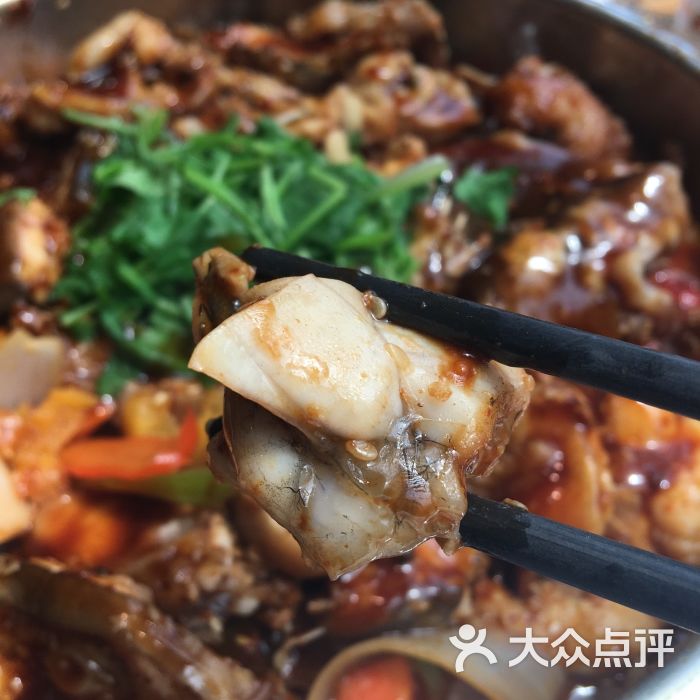 黄记煌三汁焖锅(百联中环店)-牛蛙/200g图片-上海美食-大众点评网