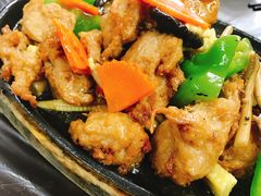 铁板鸡肉-莲华素食府