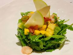 虎虾芒果芝麻菜沙拉-福楼法餐厅FLO