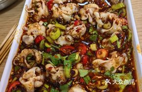 Spicy Braised Squid Neck