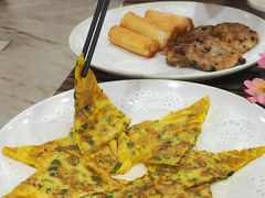 鱼肠煎蛋-渔意坊·千层无骨鱼粥底火锅·20年顺德菜(普君店)