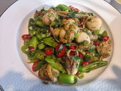 老虎菜拌扇贝-郑庄脂渣海鲜楼(九水路店)