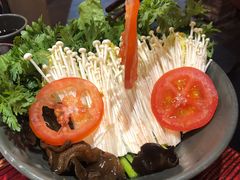 蔬菜拼盘-谭鸭血老火锅(远大购物广场店)
