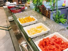自助取餐区-诸暨耀江开元名都大酒店·琉森湖自助餐厅