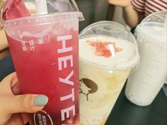 冰山杨梅桃系列-喜茶(广州番禺奥园广场店)